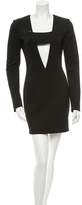 Thumbnail for your product : Anthony Vaccarello Cutout-Accented Bodycon Dress w/ Tags