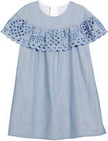Thumbnail for your product : Chloé Strawberry Eyelet Ruffle Dress, Size 2-5