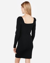 Thumbnail for your product : Express Negin Mirsalehi Fitted Puff Sleeve Dress