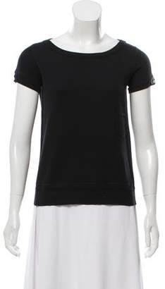 Chanel Short Sleeve Knit Top
