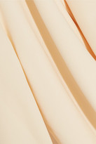 Thumbnail for your product : The Row Sua Draped Stretch-crepe Cardigan - Ivory