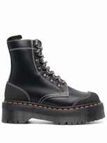Thumbnail for your product : Dr. Martens Moreno contrast-stitching platform boots