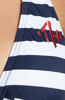Thumbnail for your product : Tommy Hilfiger Stripe Halter Bikini Top
