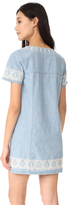 Thumbnail for your product : Madewell Embroidered Chambray Tunic Dress