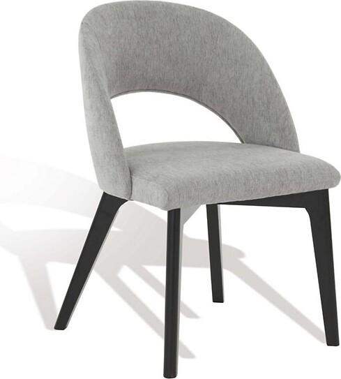 Alder & Ore Omal Linen Dining Chair in Grey