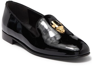 Roberto Cavalli Patent Leather Loafer - ShopStyle