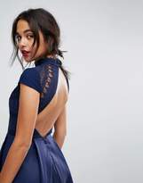 Thumbnail for your product : Chi Chi London High Low Midi Prom Dress With Open Back
