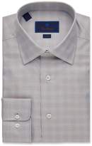 Thumbnail for your product : David Donahue Men's Trim-Fit Glen Plaid Dress Shirt