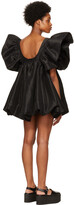 Thumbnail for your product : Kika Vargas Black Adri Taffeta Minidress