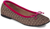 Thumbnail for your product : Fendi Zucca-print pumps 7-9 years