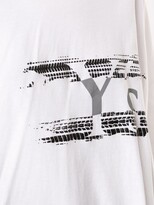 Thumbnail for your product : Y's Logo-Print Cotton Top