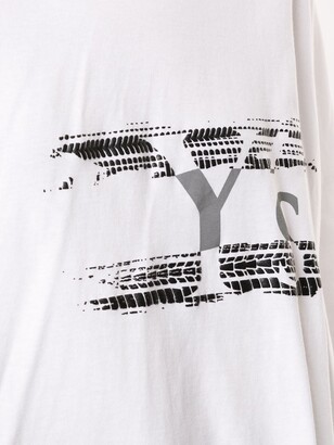 Y's Logo-Print Cotton Top
