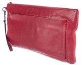 Thumbnail for your product : Reed Krakoff Leather Zip Wristlet