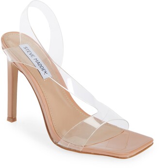 steve madden heels clear