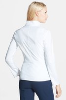 Thumbnail for your product : Lafayette 148 New York 'Kirsi' Zip Front Blouse