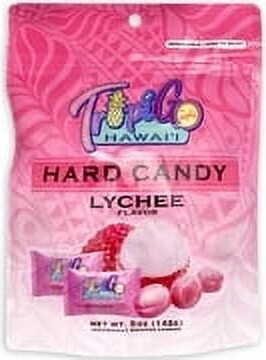 Enjoy Snacks Enjoy TropiGo Lychee Hard Candy (5 oz), Hard Candy, Resealable Bag, No Allergens