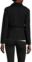 Thumbnail for your product : Magaschoni Ponte Zipper Trim Jacket