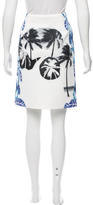 Thumbnail for your product : Opening Ceremony Printed Knee-Length Skirt w/ Tags