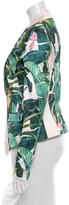 Thumbnail for your product : Just Cavalli Printed Notch Lapel Blazer w/ Tags