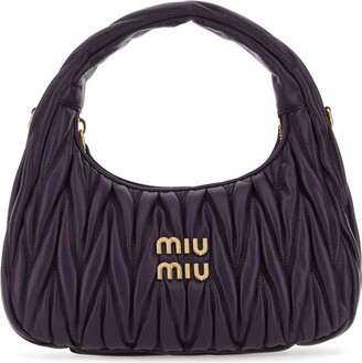 Matelassé handbag Miu Miu Pink in Synthetic - 37238043