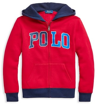 red polo sweater hoodie