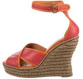 Thumbnail for your product : Lanvin Ankle Strap Wedge Sandals