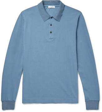 Boglioli Slim-Fit Cotton-Piqué Polo Shirt