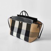 Thumbnail for your product : Burberry Check Wool Cashmere Society Holdall