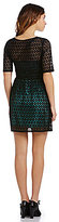 Thumbnail for your product : B. Darlin 3/4-Sleeve Illusion Lace Dress