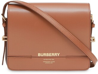 Burberry Small Two-tone Leather Grace Bag