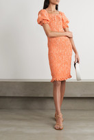 Thumbnail for your product : Faithfull The Brand Net Sustain Fae Shirred Floral-print Crepe Dress