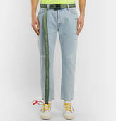 Thumbnail for your product : Off-White Off White 3.5cm Green Industrial Webbing Belt - Men - Green