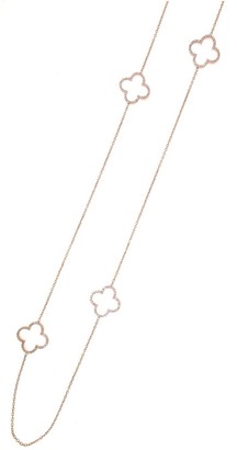 Cosanuova Long Clover Necklace