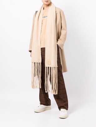 【関税込み】Nanushka グレー Reece Tシャツ Reece - Embroidered Cotton-Jersey T-Shirt - Shell – Nanushka