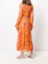 Thumbnail for your product : Zimmermann Abstract Print Silk Dress