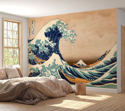Smithmill the Great Wave off Kanagawa Reproduction Wall Mural