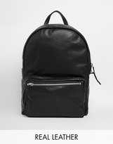 Thumbnail for your product : American Apparel Leather Backpack in Black