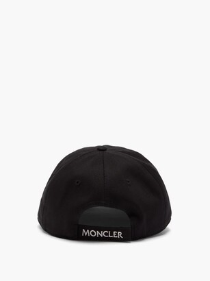 Moncler Logo-applique Baseball Cap - Black