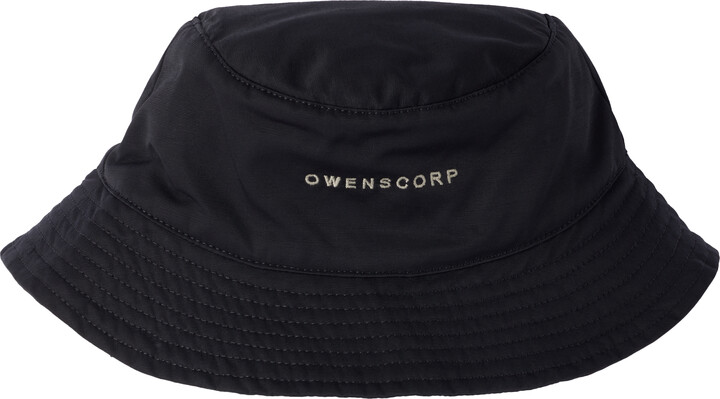 Rick Owens Kids Black Hollywood Gilligan Bucket Hat