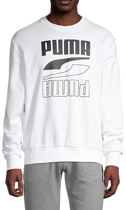 puma sweatshirt white