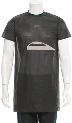 Rick Owens Pullover Embroidered T-Shirt w/ Tags