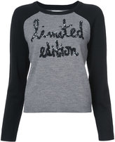 Thumbnail for your product : Alice + Olivia sequin embroidered sweater