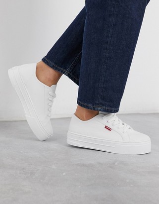 levis shoes womens white