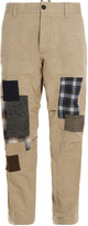 Thumbnail for your product : DSQUARED2 patchwork Chino Pants