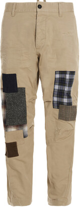 DSQUARED2 patchwork Chino Pants