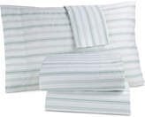 Thumbnail for your product : Westport Panama Jack Cotton 300 Thread Count 4-Pc. Coastal-Print Queen Sheet Set