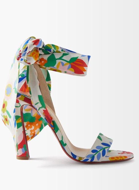 Crepe Satin Christian Louboutin Spetsos Du Désert Christian