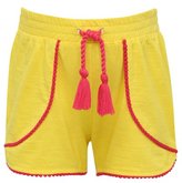 Thumbnail for your product : M&Co Pom pom trim petal front shorts