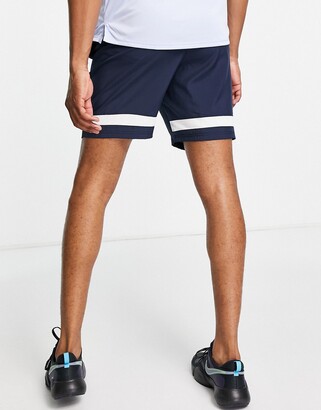 nike football academy shorts in navy