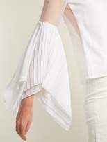 Thumbnail for your product : Chufy - X Juan Hernandez Daels Silk Blend Organza Blouse - Womens - White